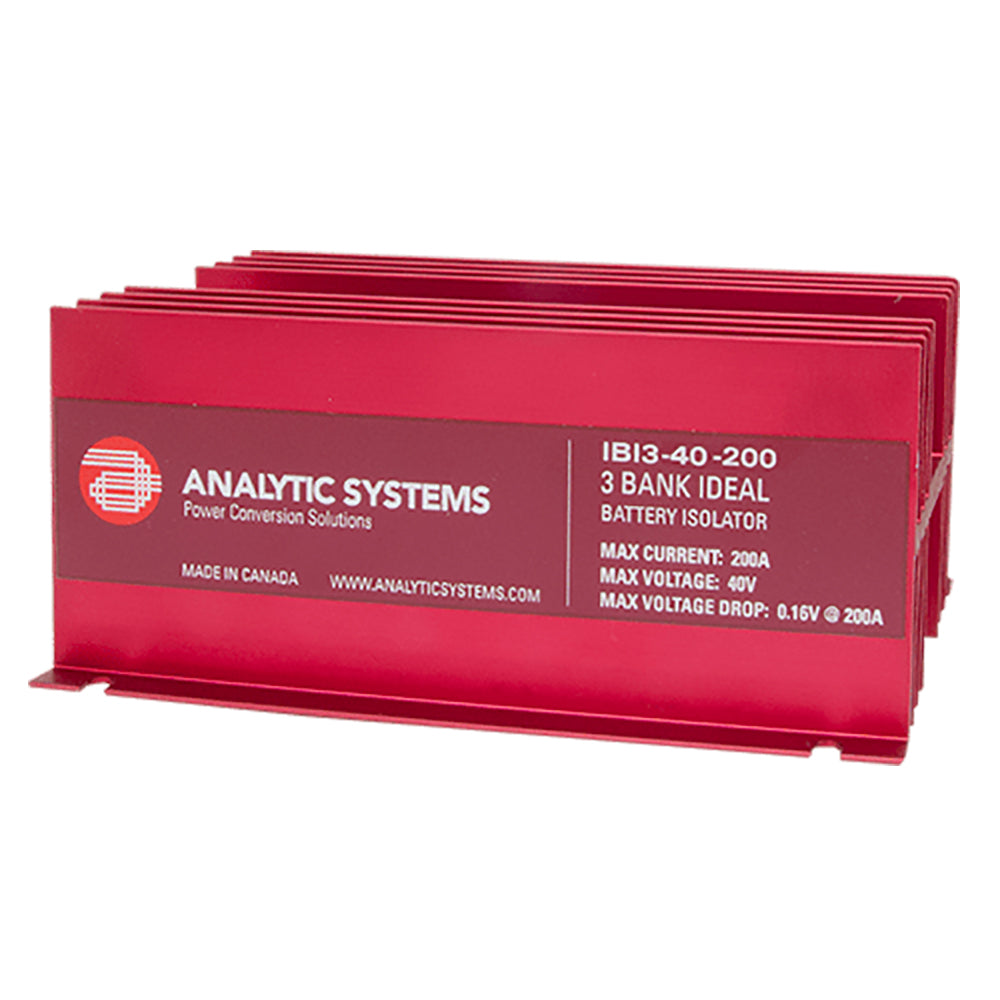 200A, 40V 3-Bank Ideal Battery Isolator