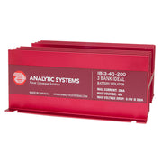 200A, 40V 3-Bank Ideal Battery Isolator