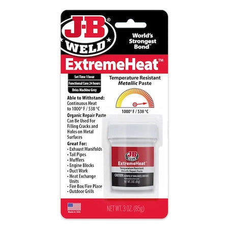 Urethane Adhesive, ExtremeHeat Series, Black, Dual-Cartridge, 24 hr Functional Cure