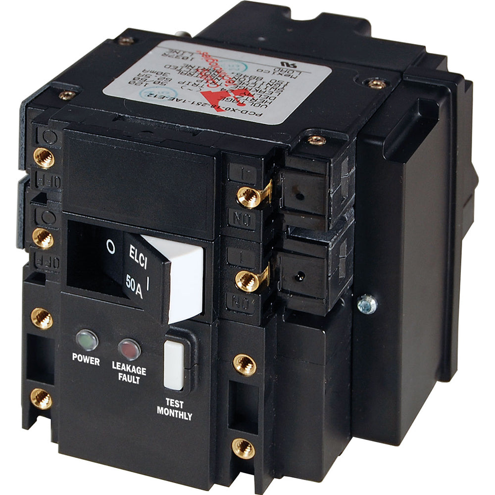 C-Series ELCI Main Circuit Breaker - Double Pole 120V AC 50A