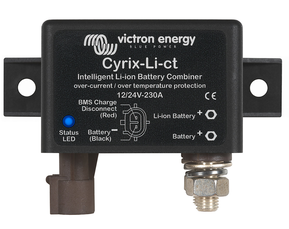 Cyrix-Li-ct 12/24V-230A Intelligent Li-Ion Battery Combiner