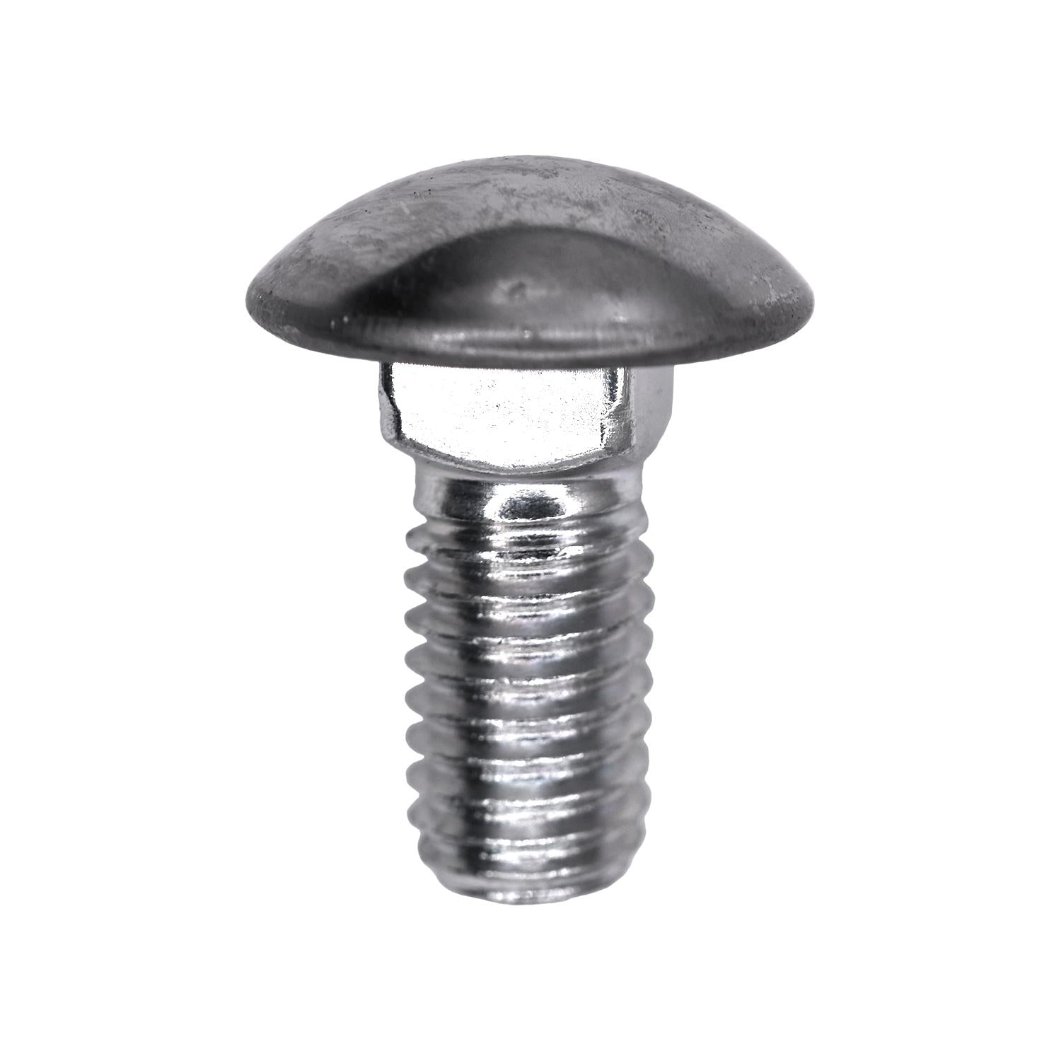 7/16"-14 x 1" Stainless Steel Capped Round Head Bumper Bolt