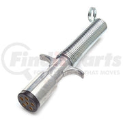 Trailer Plug, 6 Pole, W/Guard, Die Cast