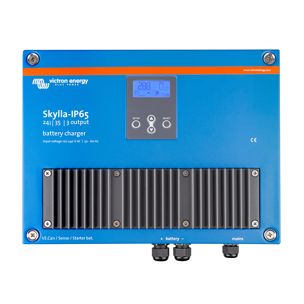 Skylla-IP65 24/35 3-Bank 120-240VAC Battery Charger