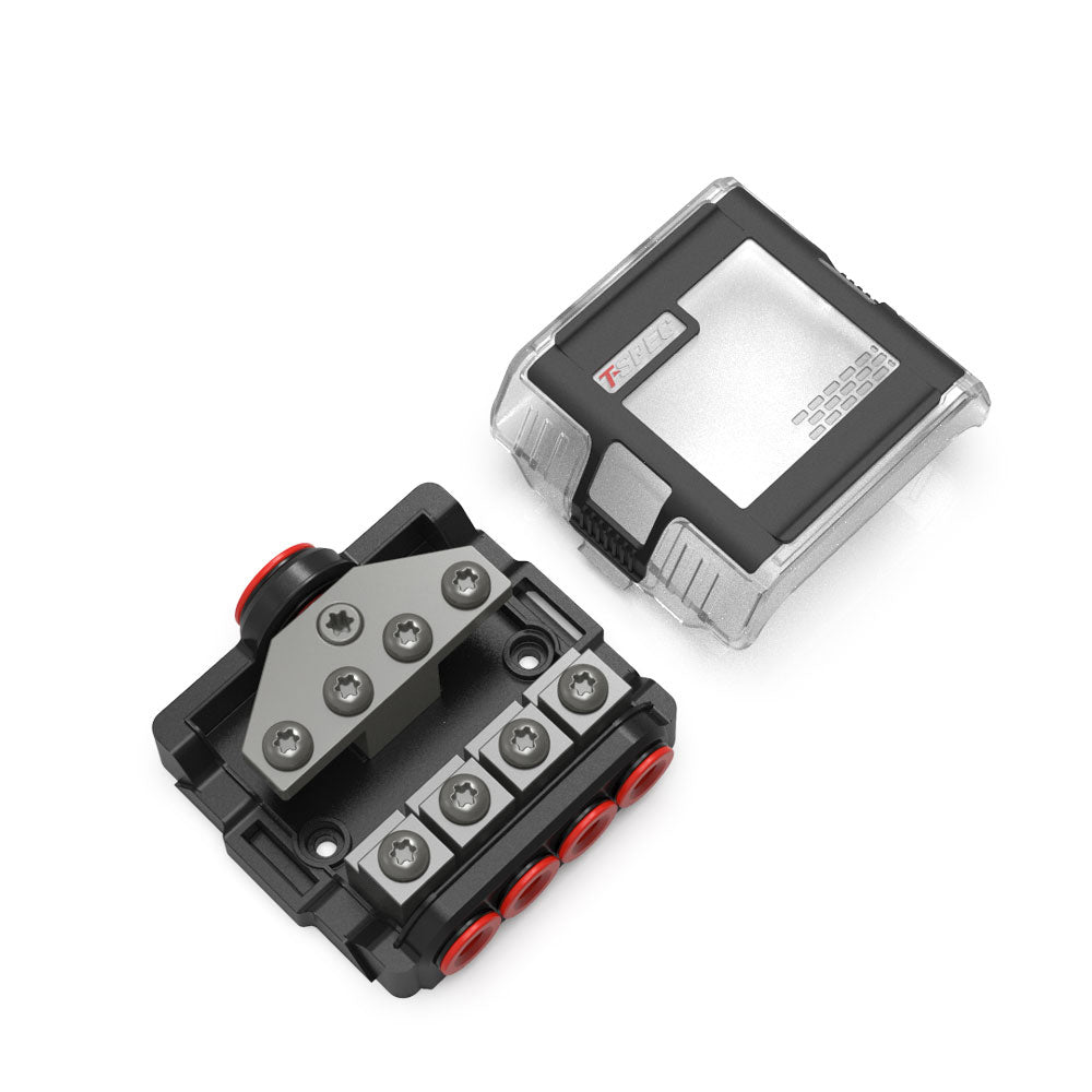 VFDB4 MANL 4 Position Distribution Block with Cover