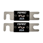 V8 Series 80 AMP ANL Fuse - 2 Pack