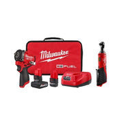 M12 FUEL Impact Wrench Kit + M12 Ratchet