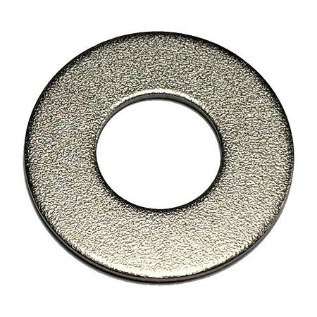 Flat Washer, For Screw Size 3/8 in ,Titanium Plain Finish