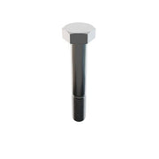 316, 7/8"-9 Hex Head Cap Screw, Plain Stainless Steel, 5-1/2 in L