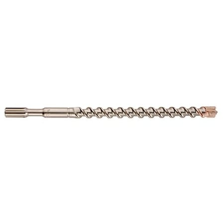 Hammer Drill Bit,Spline,3/4x22 In
