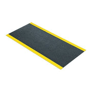 Traction Mat Black, 2 ft W x 4 ft L, 3/16 in Thick