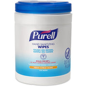 Hand Sanitizer Wipes, Canister, 270 Wipes per Container, Citrus