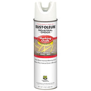 Inverted Marking Chalk Aerosol, 20 oz, White, Water -Based