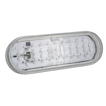 Stop/Tail/Turn Lamp,56-Diode,LED,Yellow