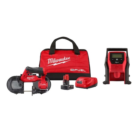 M12 FUEL Band Saw Kit + M12 Inflator