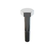 316, 1"-8 Hex Head Cap Screw, Plain Stainless Steel, 5 in L