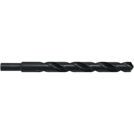 27/64 118 Degree HSS General Purpose Jobber Length Drill Cle-Line 1900 Steam Oxide RHS/RHC
