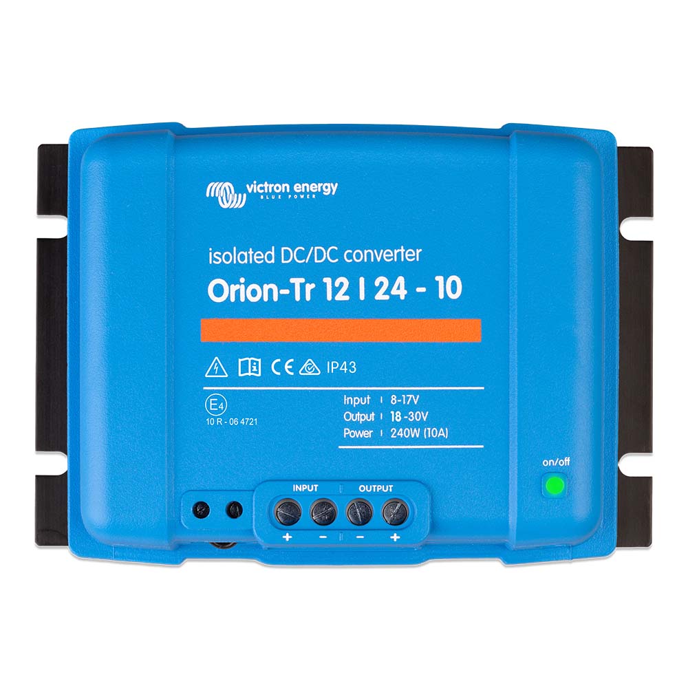 Orion-TR DC-DC Converter - 12 VDC TO 24 VDC - 10A Isolated
