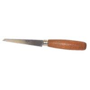 Skiving Knife -Tapered Point, Wooden Handle