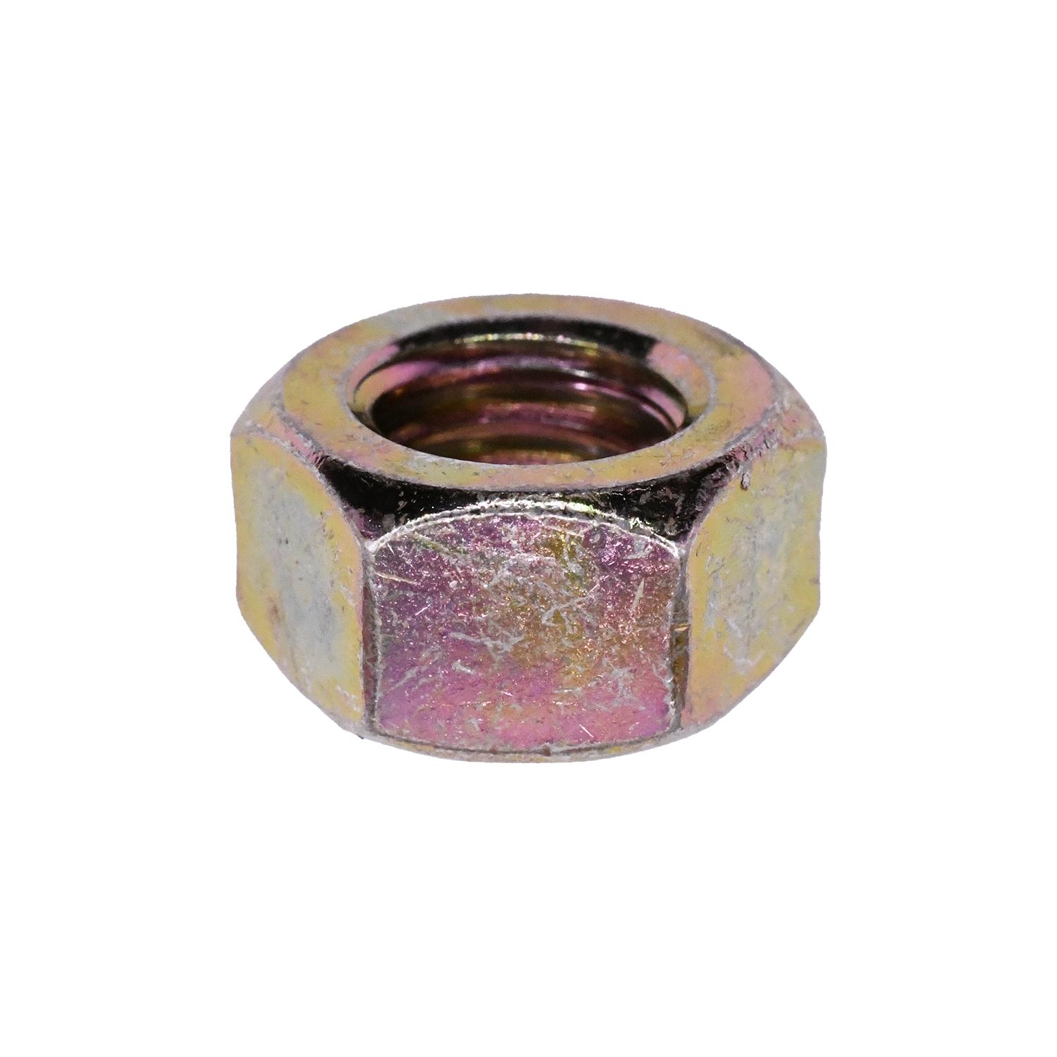 7/16"-14 Grade 8 Hex Nut Zinc High Alloy