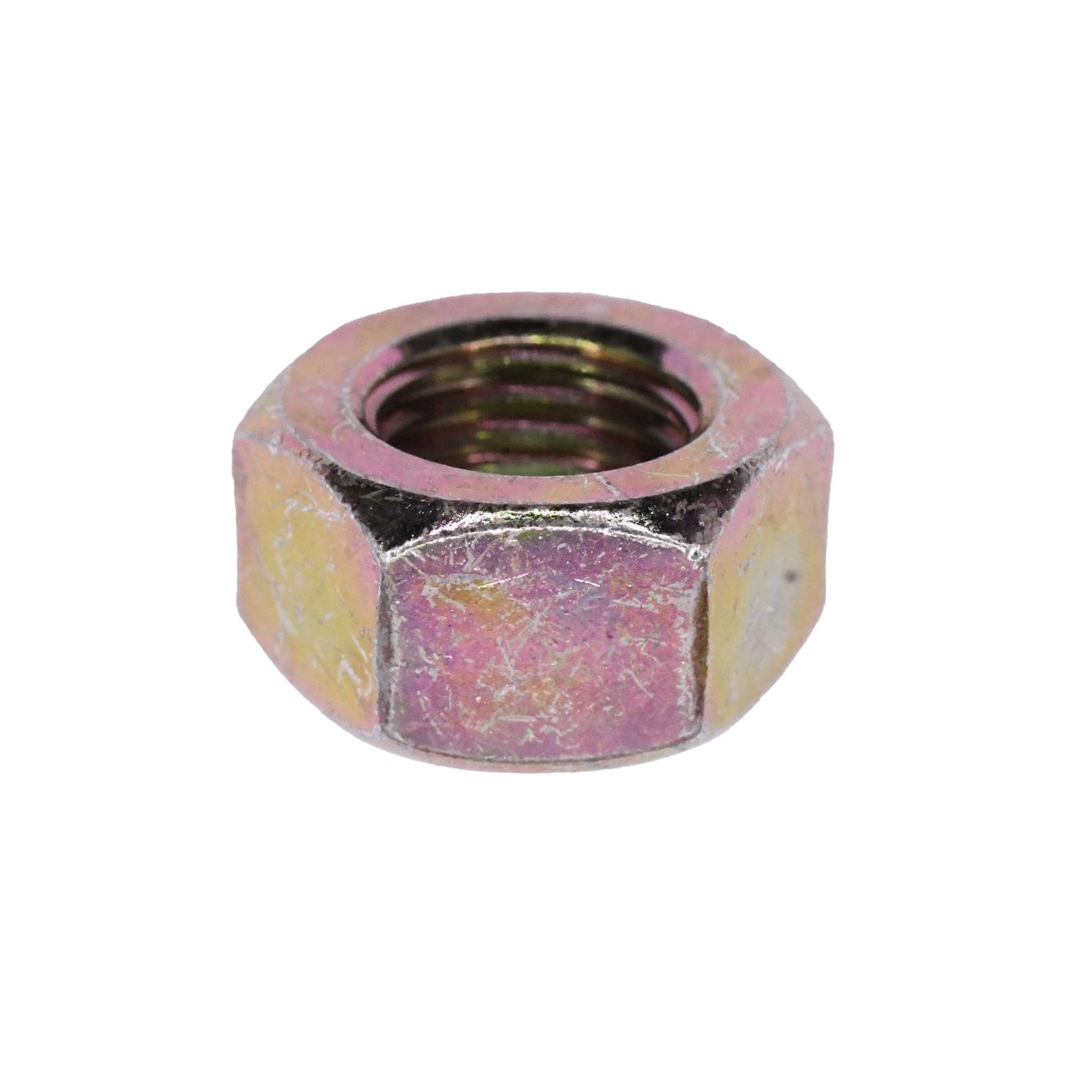 7/16"-20 Grade 8 Hex Nut Zinc High Alloy