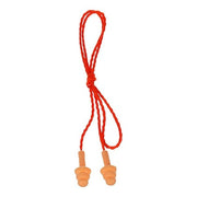 E-A-R UltraFit Reusable Silicone Earplugs, Flanged Shape, 25 dB, Orange, 50 PK