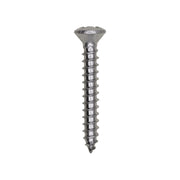6 x 1" Phillips Oval Head Tapping Screw 18-8 Grade Stainless Steel