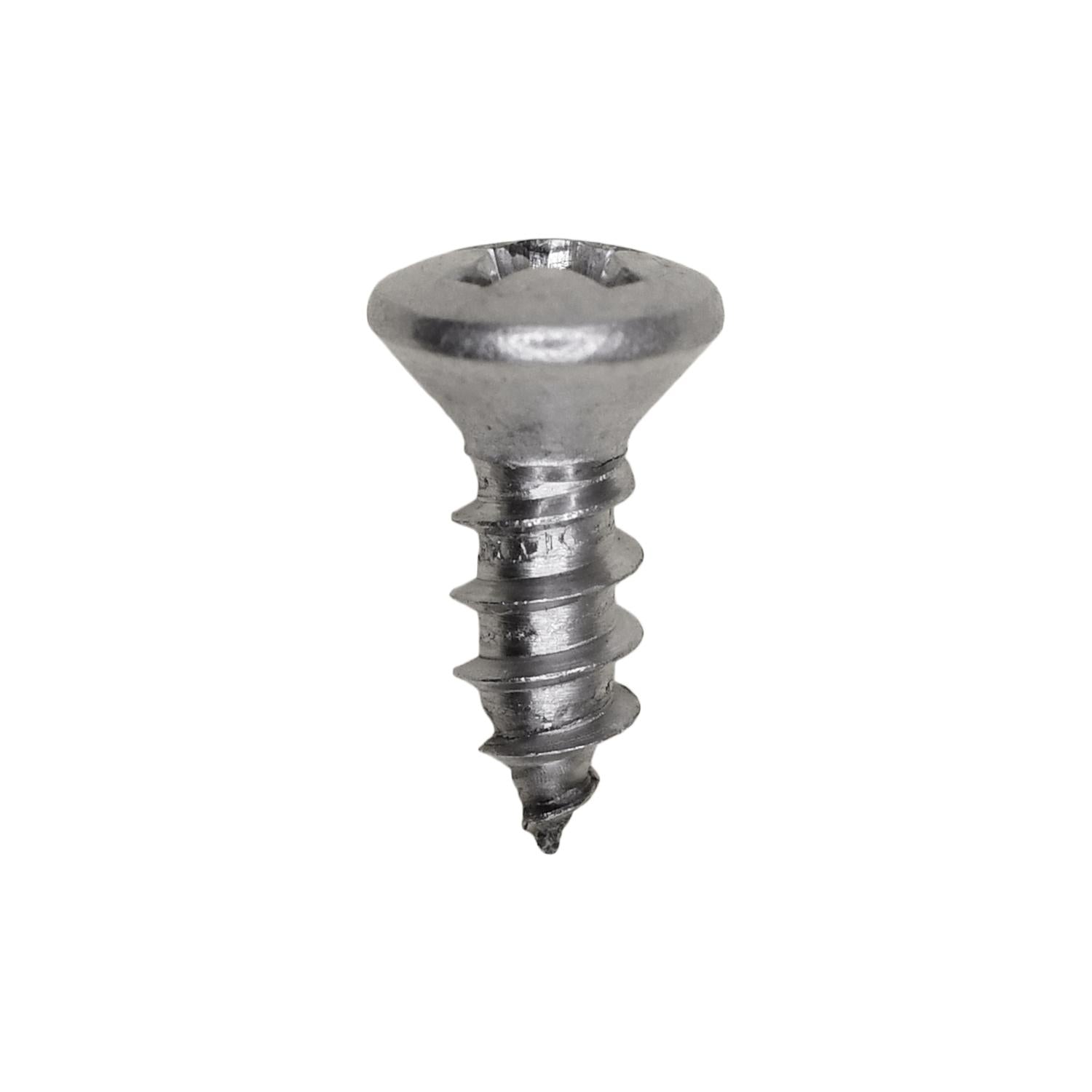 8 x 1/2" Phillips Oval Head Tapping Screw 18-8 Grade Stainless Steel