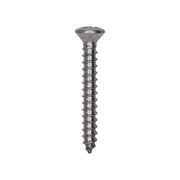 8 x 1-1/4" Phillips Oval Head Tapping Screw 18-8 Grade Stainless Steel