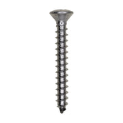 10 x 1-1/2" Phillips Oval Head Tapping Screw 18-8 Grade Stainless Steel