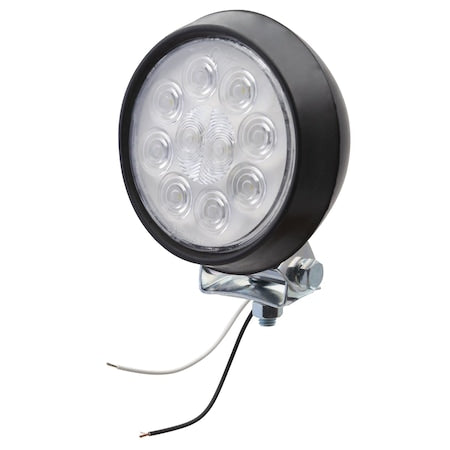 Spot Lamp,LED,Rubber Housing,Clear