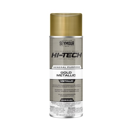 Seymour Hi-Tech Lacquer, Gold Metallic (12oz)