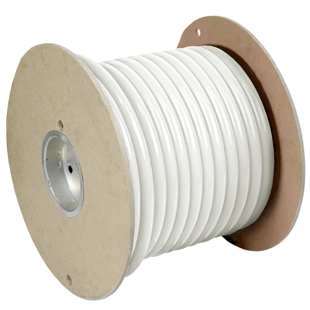 White 6 AWG Battery Cable - 100'