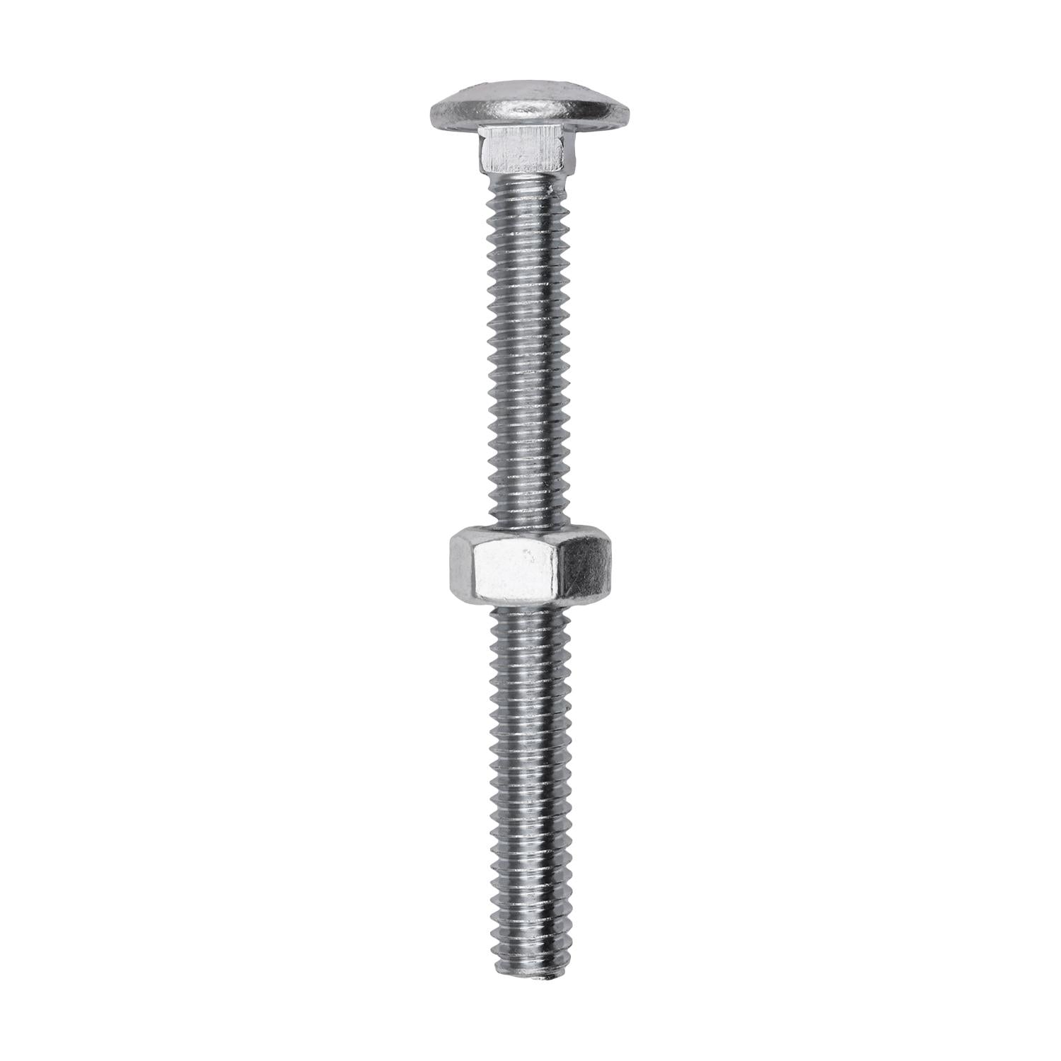 1/4" x 3" Carriage Bolt Zinc