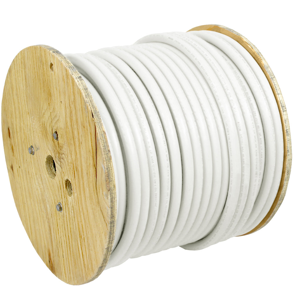 White 6 AWG Battery Cable - 250'
