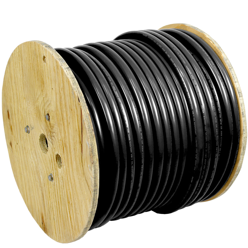 Black 4 AWG Battery Cable - 250'