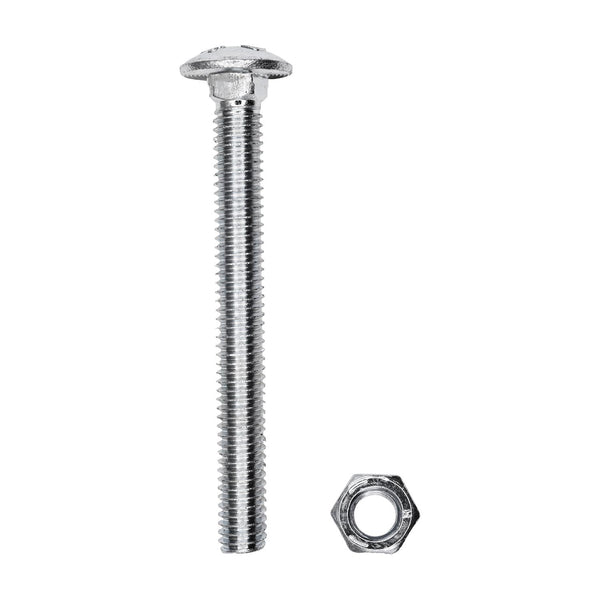 5/16" x 4" Carriage Bolt Zinc
