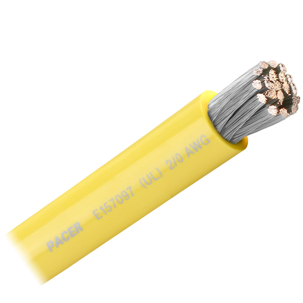 Yellow 2/0 AWG Battery Cable - Sold By The Foot