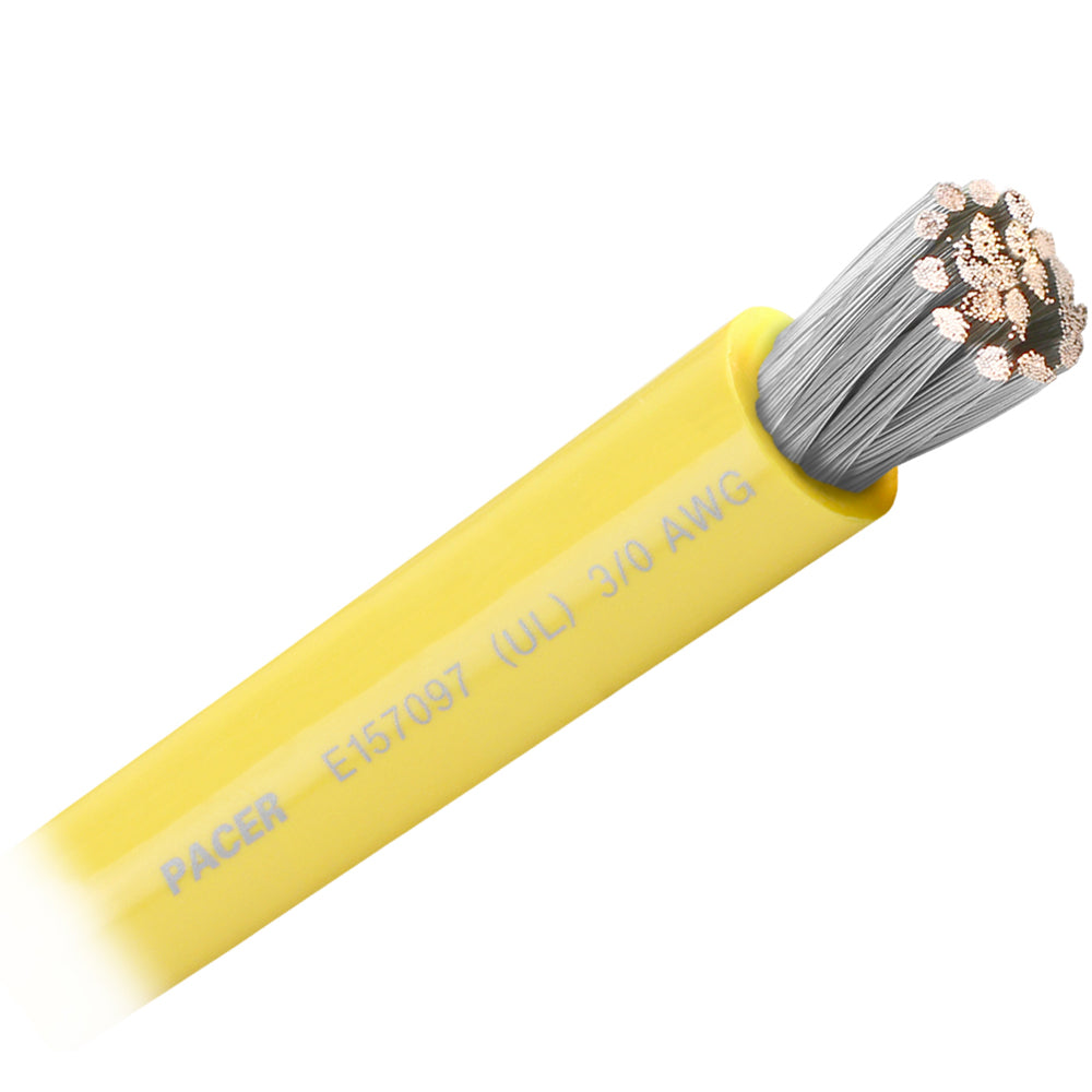 Yellow 3/0 AWG Battery Cable - Sold By The Foot