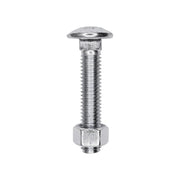 3/8" x 2" Carriage Bolt Zinc