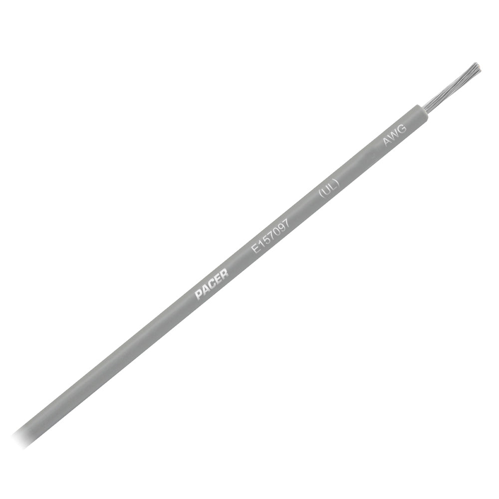 Grey 16 AWG Primary Wire - 25'