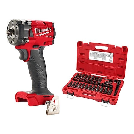 Impact Wrench Kit, 18 V DC, Square