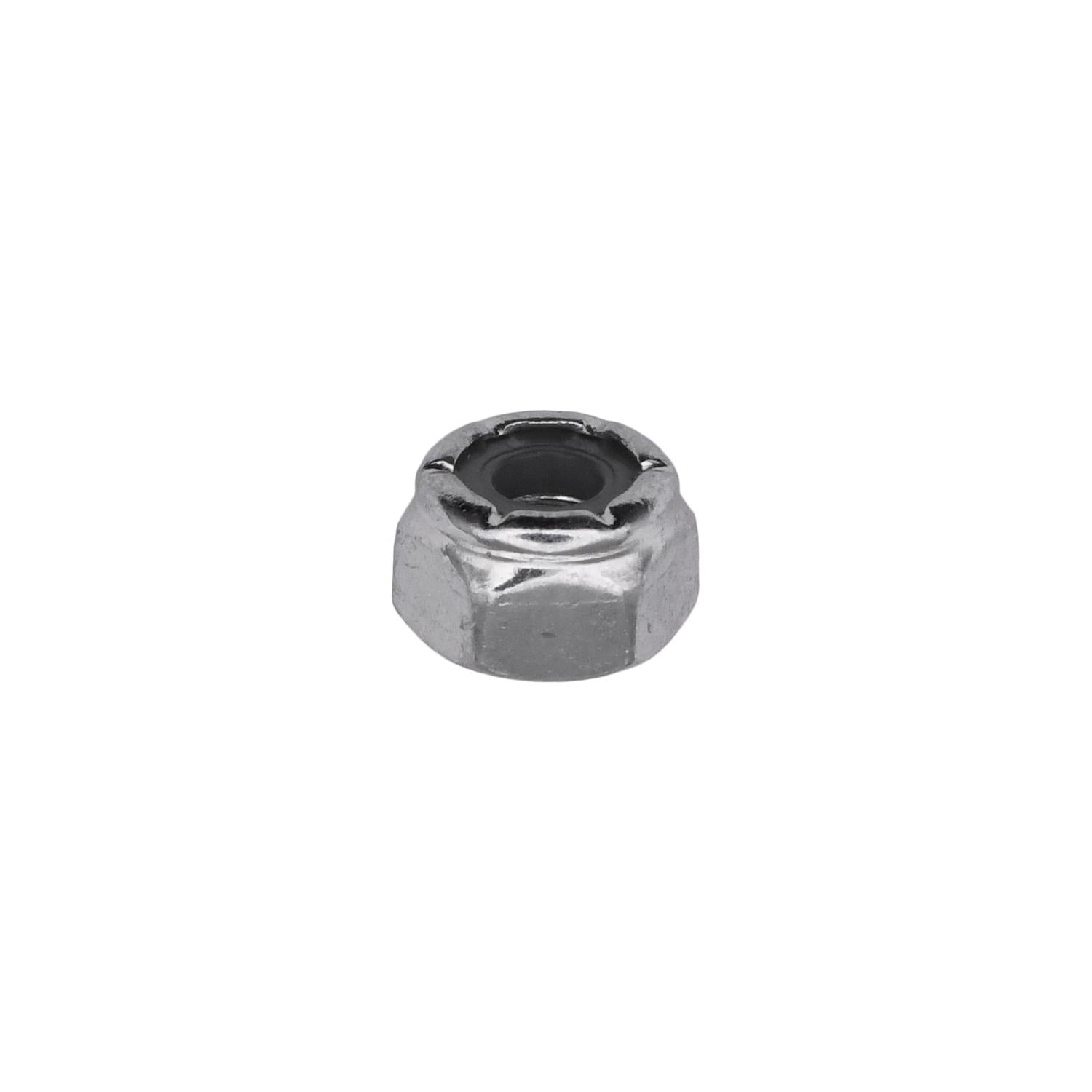 10-24 Nylon Insert Hex Stop Nut Zinc