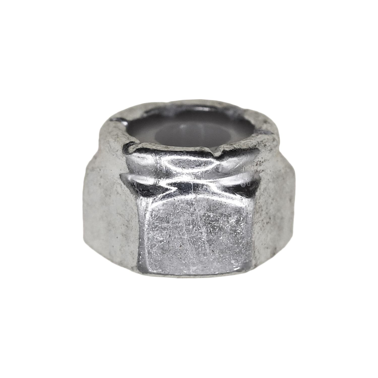 12-24 Nylon Insert Hex Stop Nut Zinc