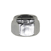 1/4"-28 Nylon Insert Hex Stop Nut Zinc