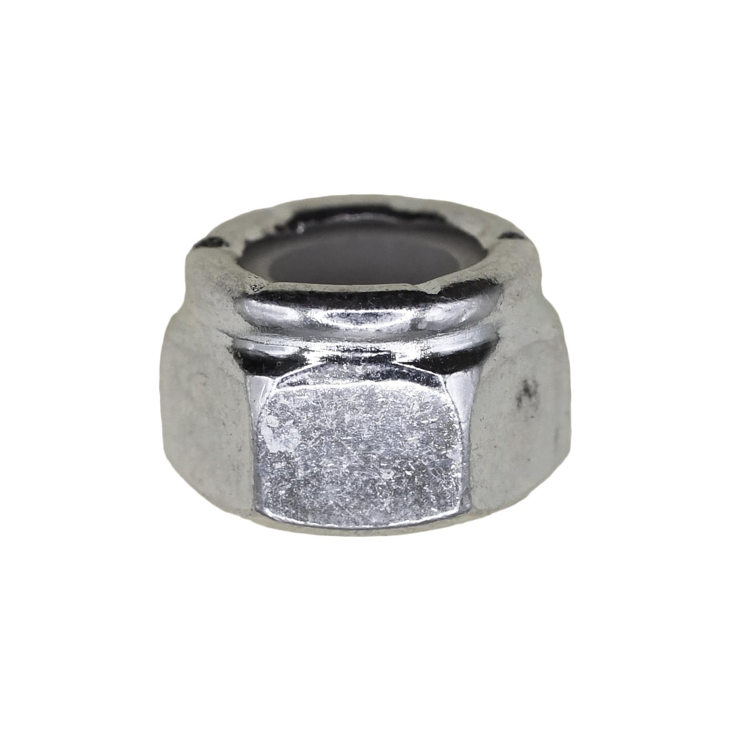 5/16"-24 Nylon Insert Hex Stop Nut Zinc