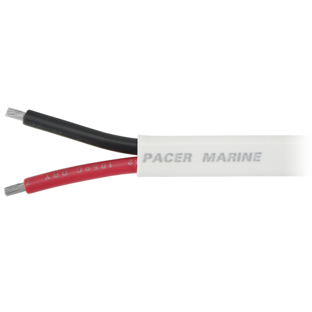 18/2 AWG Duplex Cable - Flat Cable - Red/Black - 1,000'