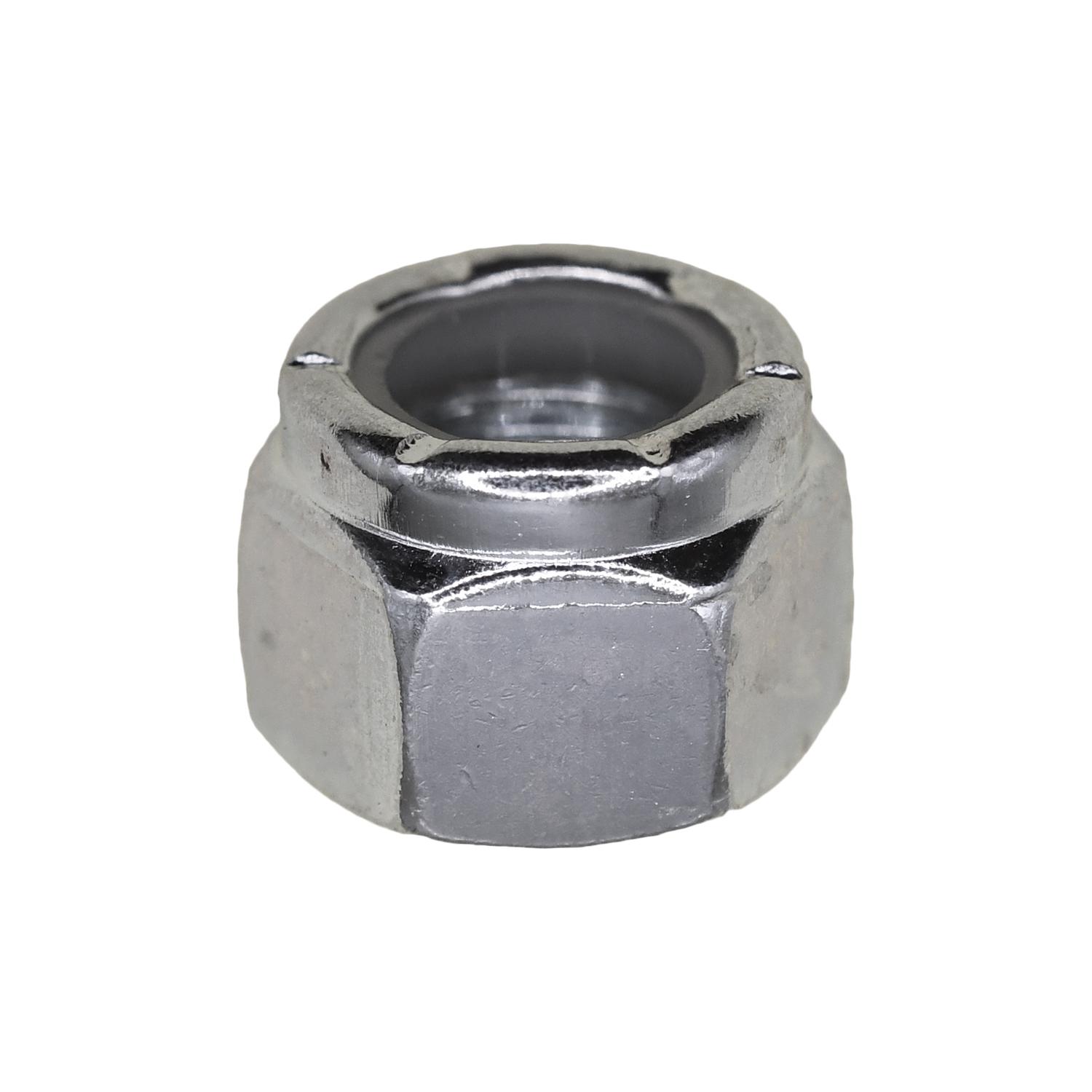 3/8"-24 Nylon Insert Hex Stop Nut Zinc