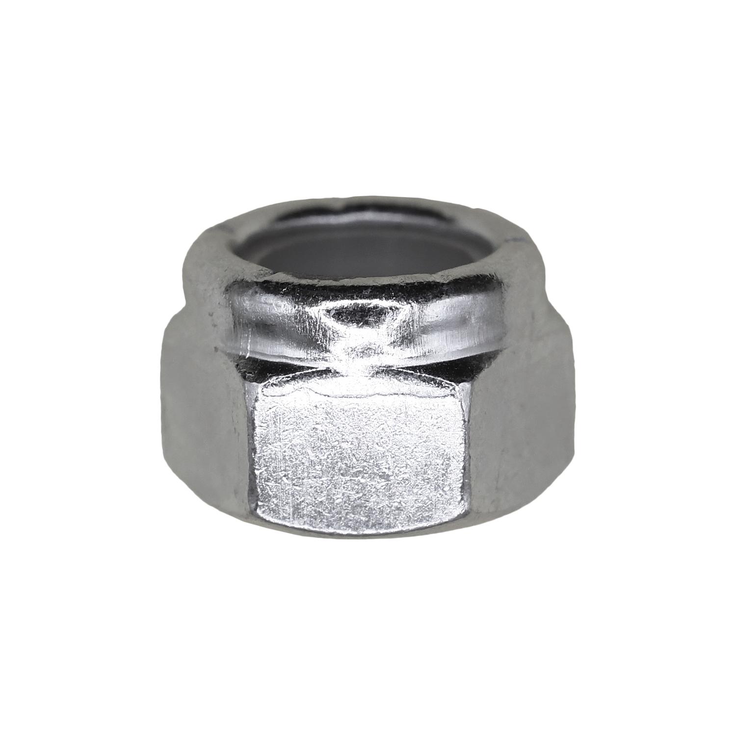 7/16"-14 Nylon Insert Hex Stop Nut Zinc