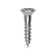 8 x 3/4" Phillips Flat Head Wood Screw Zinc
